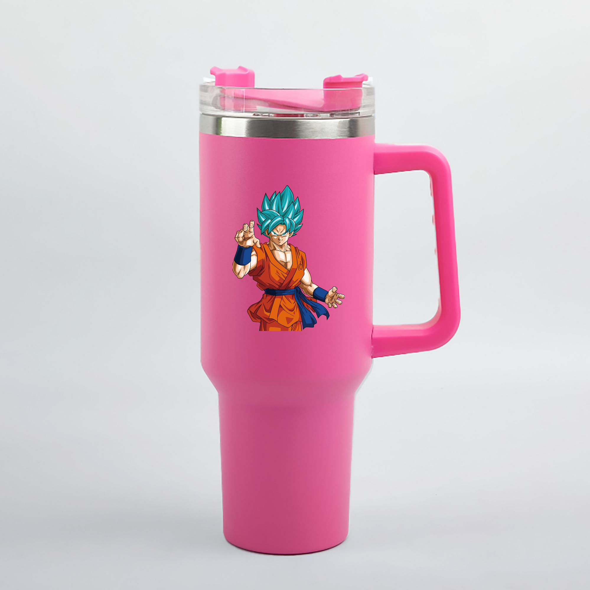 （画像用） ドラゴンボール 孫悟空（そん ごくう）Son Goku カカロット DRAGON BALL Kakarotto 1200mL車用タンブラー（カラープリント）